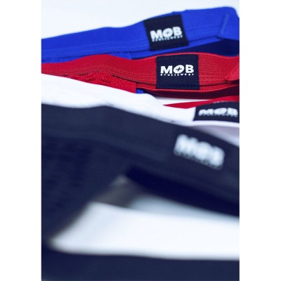 MOB - FETISH JOCKSTRAP AZUL MAIÃ TAMANHO G - D-243502 - Dona Pimenta