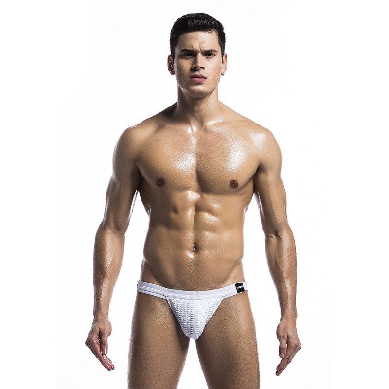MOB - MAIÃ JOCKSTRAP BRANCO FETICHE TAMANHO G - D-243510 - Dona Pimenta