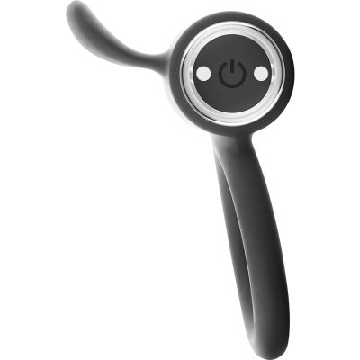 BLACK&SILVER&trade;- ANEL RECARREGÁVEL CAMERON PRATA - D-226990 - Dona Pimenta