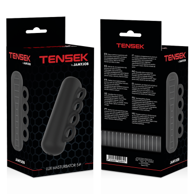 JAMYJOB EXTREME MASTURBADOR TENSEK 5 NEGRO - D-227214 - Dona Pimenta