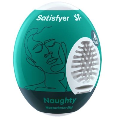 OVO DE MASTURBADOR NAUGHTYER SATISFYER - D-229353 - Dona Pimenta