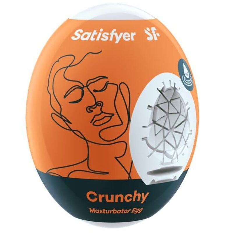 OVO DE MASTURBADOR CRUNCHY SATISFYER - D-229355 - Dona Pimenta OVO DE MASTURBADOR CRUNCHY SATISFYER - D-229355 - Dona Pimenta