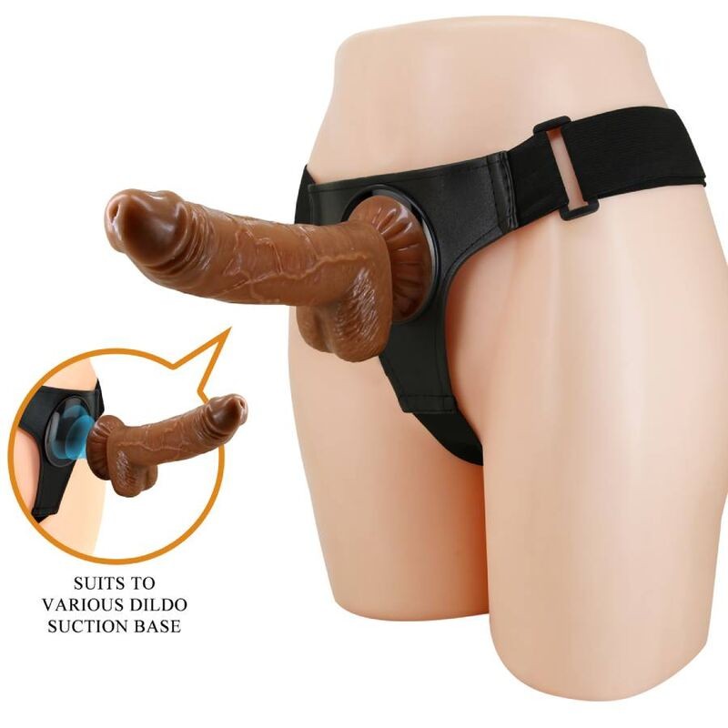 PRETTY LOVE - ARNÊS CUECAS UNIVERSAL ARNÊS COM DILDO MICHEAL 20 CM PRETO - D-233389 - Dona Pimenta PRETTY LOVE - ARNÊS CUECAS UNIVERSAL ARNÊS COM DILDO MICHEAL 20 CM PRETO - D-233389 - Dona Pimenta