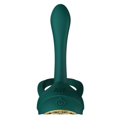 ZALO - ANEL VIBRANTE PARA CASAIS BAYEK VERDE - D-234649 - Dona Pimenta