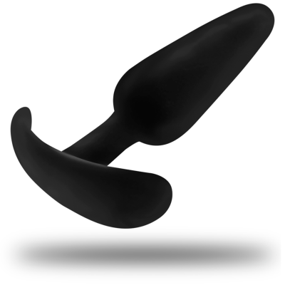 BLACK&SILVER&trade; - PLUG ANAL DE SILICONE KAEL COM CABO MÉDIO - D-234776 - Dona Pimenta