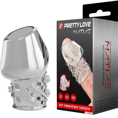PRETTY LOVE - MATIAS PÊNIS MAIS ESPESSO TRANSPARENTE - D-234976 - Dona Pimenta
