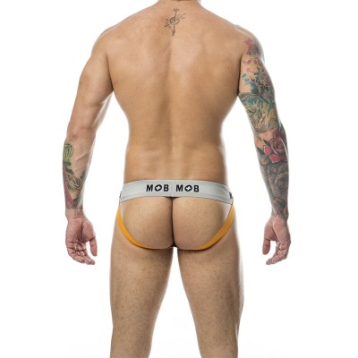 MOB - CALÇA CLASSIC JOCK STRIPE LARANJA TAMANHO G - D-243564 - Dona Pimenta