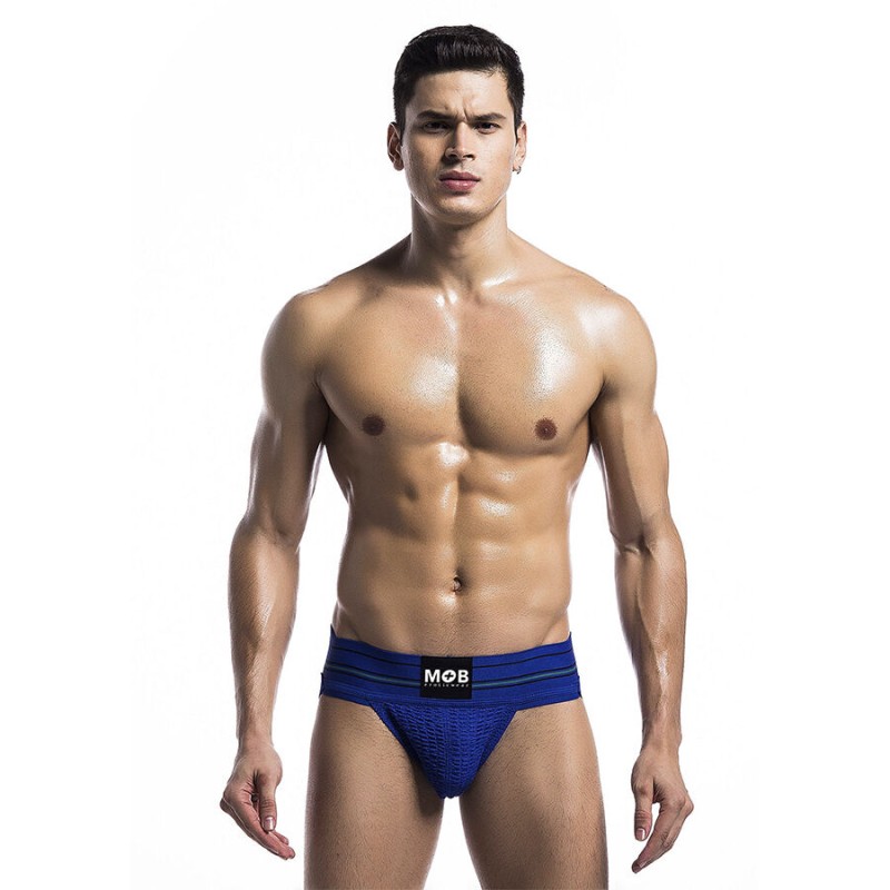MOB - TANGA AZUL CLÃSSICA TAMANHO G - D-243486 - Dona Pimenta