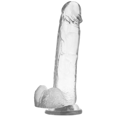 XRAY CLEAR DILDO REALISTA TRANSPARENTE 22CM X 4.6CM - D-224103 - Dona Pimenta