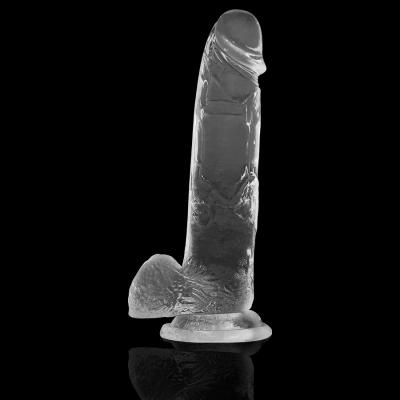 XRAY CLEAR DILDO REALISTA TRANSPARENTE 22CM X 4.6CM - D-224103 - Dona Pimenta