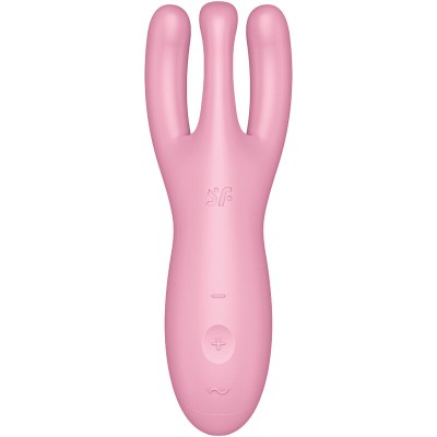 SATISFYER THREESOME 4 VIBRATOR APP - PINK - D-231425 - Dona Pimenta