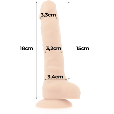 COCK MILLER DENSIDADE DE SILICONE ARTICULÁVEL COCKSIL 18 CM - D-224952 - Dona Pimenta