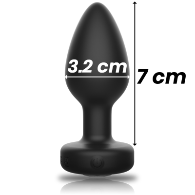 IBIZA - PLUG ANAL DE CONTROLE REMOTO TAMANHO M - D-234394 - Dona Pimenta