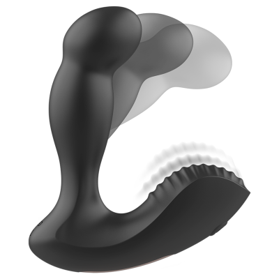 IBIZA - MASSAGER ANAL CONTROLE REMOTO 11 x 4 CM - D-234401 - Dona Pimenta