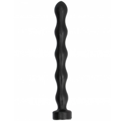 ALL BLACK - BOLA PLUG ANAL 32 CM - D-216237 - Dona Pimenta