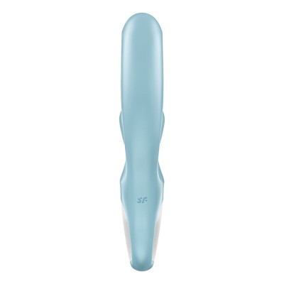 SATISFYER LOVE ME COELHO VIBRAÇÃO - AZUL - D-232929 - Dona Pimenta