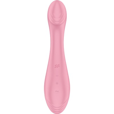 SATISFYER - G-FORCE ESTIMULADOR VIBRADOR G-SPOT ROSA - D-237601 - Dona Pimenta