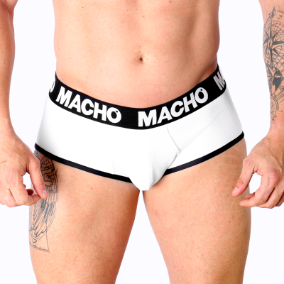 MACHO - MS30BL SLIP BRANCO S - D-239417 - Dona Pimenta