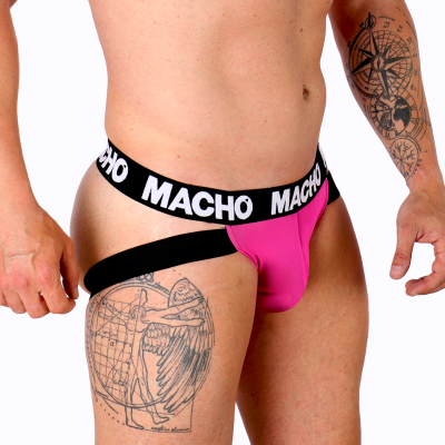 MACHO - MX28FA JOCK VERDE FLUOR S - D-239956 - Dona Pimenta