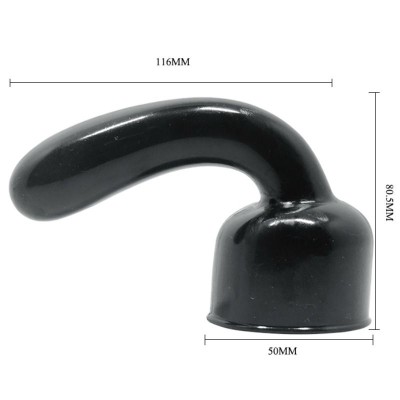POWER HEAD CABEZAL INTERCAMBIABLE PARA MASAJEADOR - G SPOT PLEASER - D-211790 - Dona Pimenta