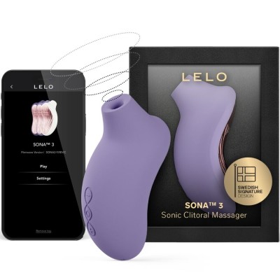 LELO - SONA 3 CREME MASSAGEADOR CLITÓRICO SÔNICO - D-245057 - Dona Pimenta