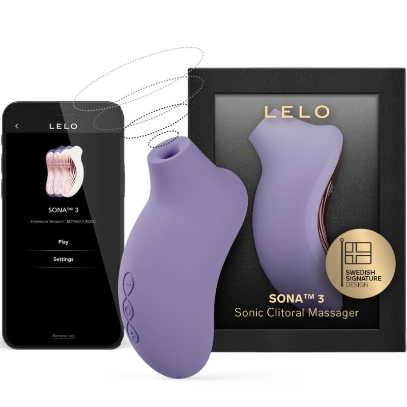 LELO - SONA 3 CREME MASSAGEADOR CLITÓRICO SÔNICO - D-245057 - Dona Pimenta