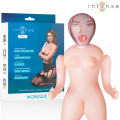 INTENSE DOLLS - BONECA INFLÁVEL MONIQUE COM TRÊS ORIFÍCIOS - D-244839 - Dona Pimenta