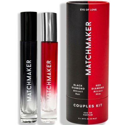 EYE OF LOVE - CONJUNTO DE 2 PEÇAS FEROMONIA PARA CASAIS ATRAIR ELA E ELE 20 ML - D-234997 - Dona Pimenta