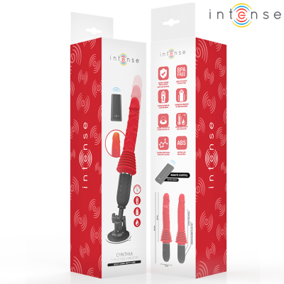 INTENSE - CYNTHIA VIBRADOR DE IMPULSO COM CONTROLE REMOTO E AQUECIMENTO - D-244830 - Dona Pimenta
