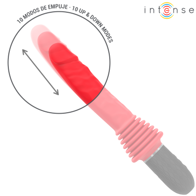 INTENSE - CYNTHIA VIBRADOR DE IMPULSO COM CONTROLE REMOTO E AQUECIMENTO - D-244830 - Dona Pimenta