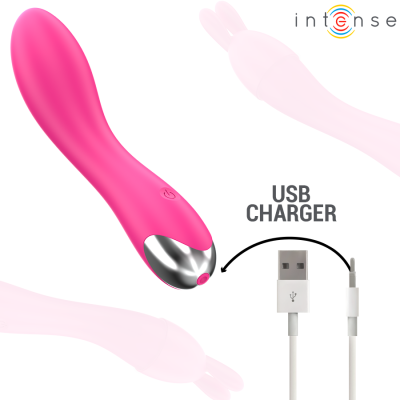 INTENSE - VIBRADOR CHER COM 20 PADRÕES E CABEÇAS INTERCAMBIÁVEIS - D-244828 - Dona Pimenta