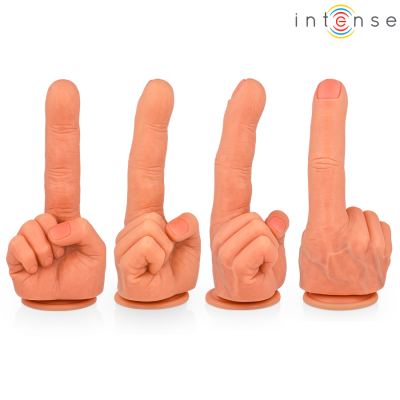 INTENSE - ESTIMULADOR DE PONTO G HUBERT MÃO FLEXÍVEL 14,2 CM - D-244711 - Dona Pimenta