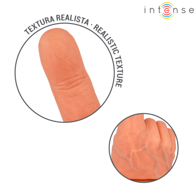INTENSE - ESTIMULADOR DE PONTO G HUBERT MÃO FLEXÍVEL 14,2 CM - D-244711 - Dona Pimenta