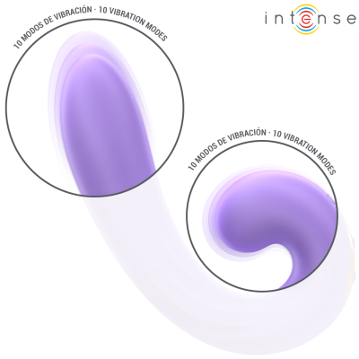 INTENSE - MERYL DUPLA VIBRAÇÃO ESTIMULADOR DE CLITÓRIS - D-244716 - Dona Pimenta