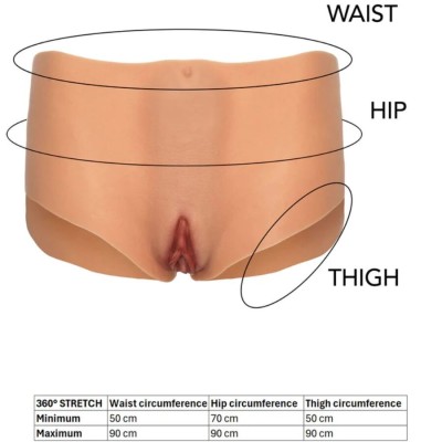 HIDDEN DESIRE - ALTER EGO VAGINA ABERTA E BUNDA CINTURA MÉDIA CARNE - D-241492 - Dona Pimenta