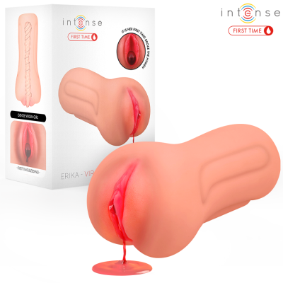 INTENSE FIRST TIME - ERIKA VIRGEM SE MASTURBANDO COM SANGRAMENTO - D-244822 - Dona Pimenta