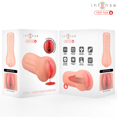 INTENSE FIRST TIME - ERIKA VIRGEM SE MASTURBANDO COM SANGRAMENTO - D-244822 - Dona Pimenta