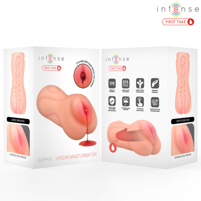 INTENSE FIRST TIME - SOPHIE VIRGEM MASTURBADORA COM SANGRAMENTO - D-244823 - Dona Pimenta