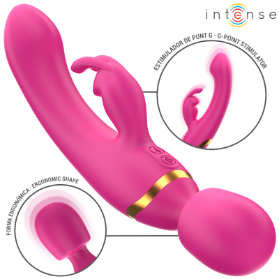 INTENSE - VIBRADOR DUPLO WINONA COELHO E VARINHA - D-244715 - Dona Pimenta