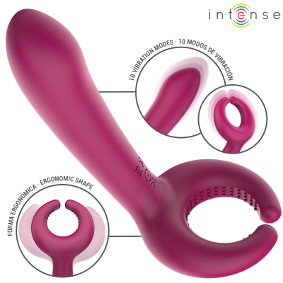 INTENSE - VIBRADOR DE CASAL INCLUSIVO ROWAN - D-244717 - Dona Pimenta