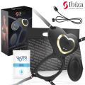 IBIZA - CALCINHA CORAÇÃO VIBRADOR PARA CASAL COM CONTROLE REMOTO - D-244814 - Dona Pimenta