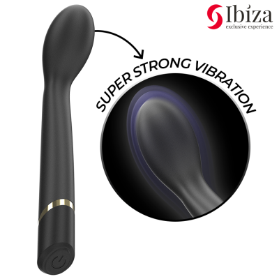 IBIZA - VIBRADOR DE PONTO G 10 VIBRAÇÕES RECARREGÁVEL - D-244981 - Dona Pimenta