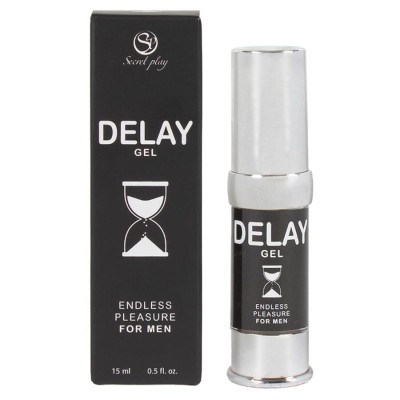 GEL RETARDADOR SECRETPLAY PARA HOMENS ENDLESS PLEASURE 15 ML - D-214077 - Dona Pimenta