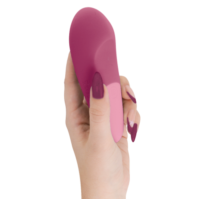 WOMANIZER - VIBE VIBE VIBRADOR SILENCIOSO DE USO INTERNO ROSA ESCURO - D-245107 - Dona Pimenta