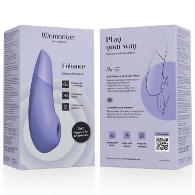WOMANIZER - ESTIMULADOR CLITORIAL INTENSO LILÁS - D-245096 - Dona Pimenta