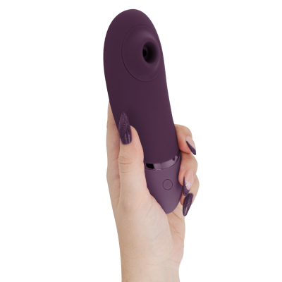WOMANIZER - PRÓXIMO ESTIMULADOR CLITORIAL ROXO ESCURO - D-245104 - Dona Pimenta