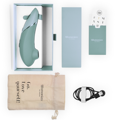 WOMANIZER - PRÓXIMO ESTIMULADOR CLITORIAL SAGE - D-245105 - Dona Pimenta
