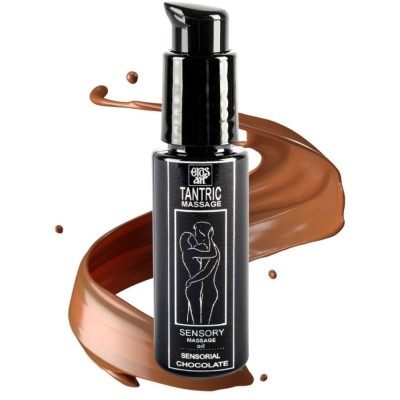 EROS-ART ACEITE MASAJE TANTRICO NATURAL Y AFRODISÍACO CHOCOLATE  30ML - D-209287 - Dona Pimenta