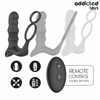 ADDICTED TOYS - ANEL DE PRÓSTATA PARA CIMA E PARA BAIXO - D-245123 - Dona Pimenta