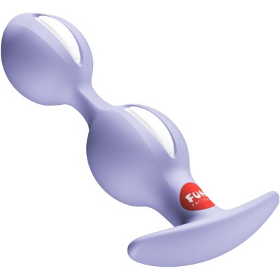 FUN FACTORY - B-BALLS DUO PLUG ANAL ROXO - D-244174 - Dona Pimenta